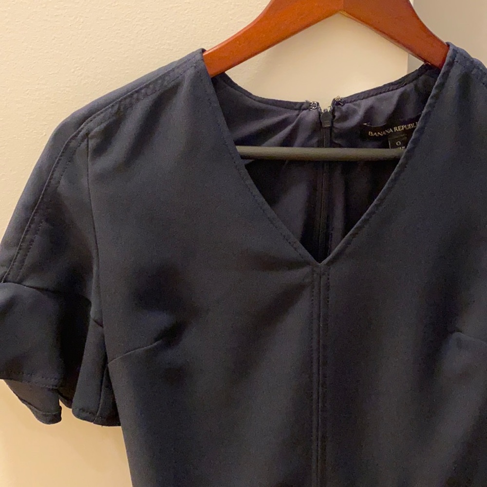 Banana Republic Work Blue Dress NWOT✨